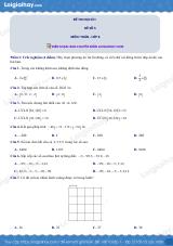 Đề thi học kì 1 Toán 6 - Đề số 5